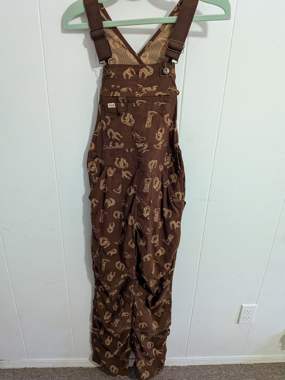 Duluth Trading Company Western-Print Overalls - Picture 4 of 4